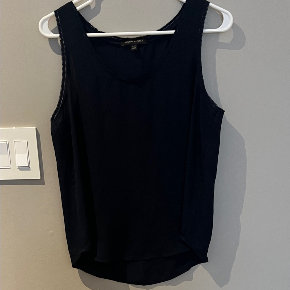 Banana Republic Classic Black Tank Top